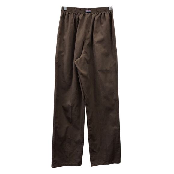 Cherokee Pants Womens XS Scrub Brown Elastic Waist Pockets - Picture 4 of 8